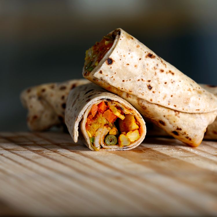 Kebab de solomillo de cerdo con queso