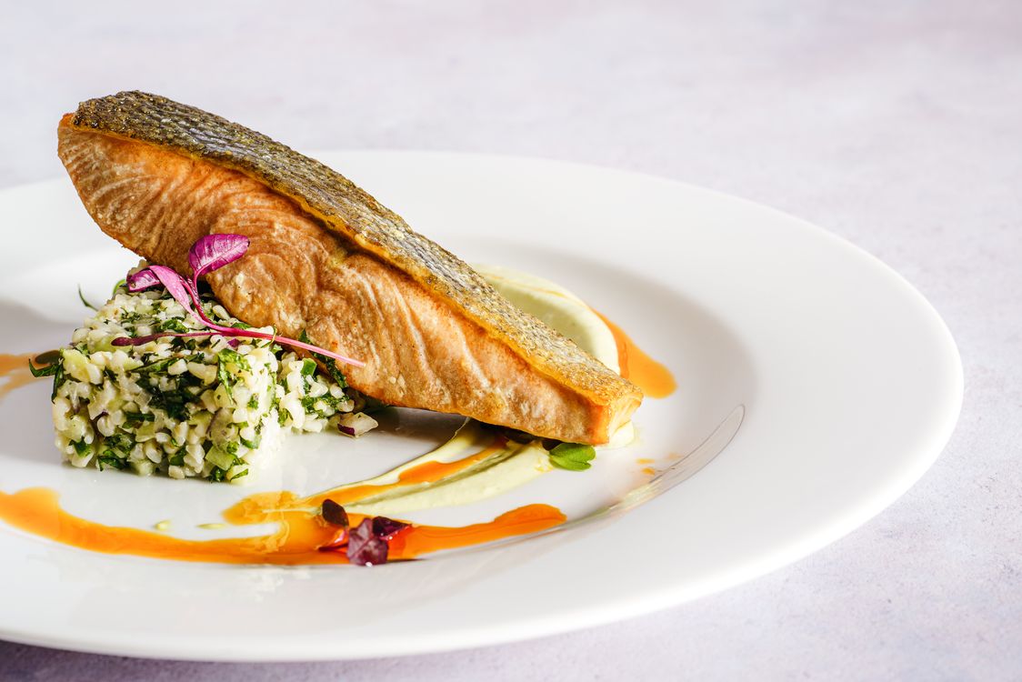 Salmón al papillote